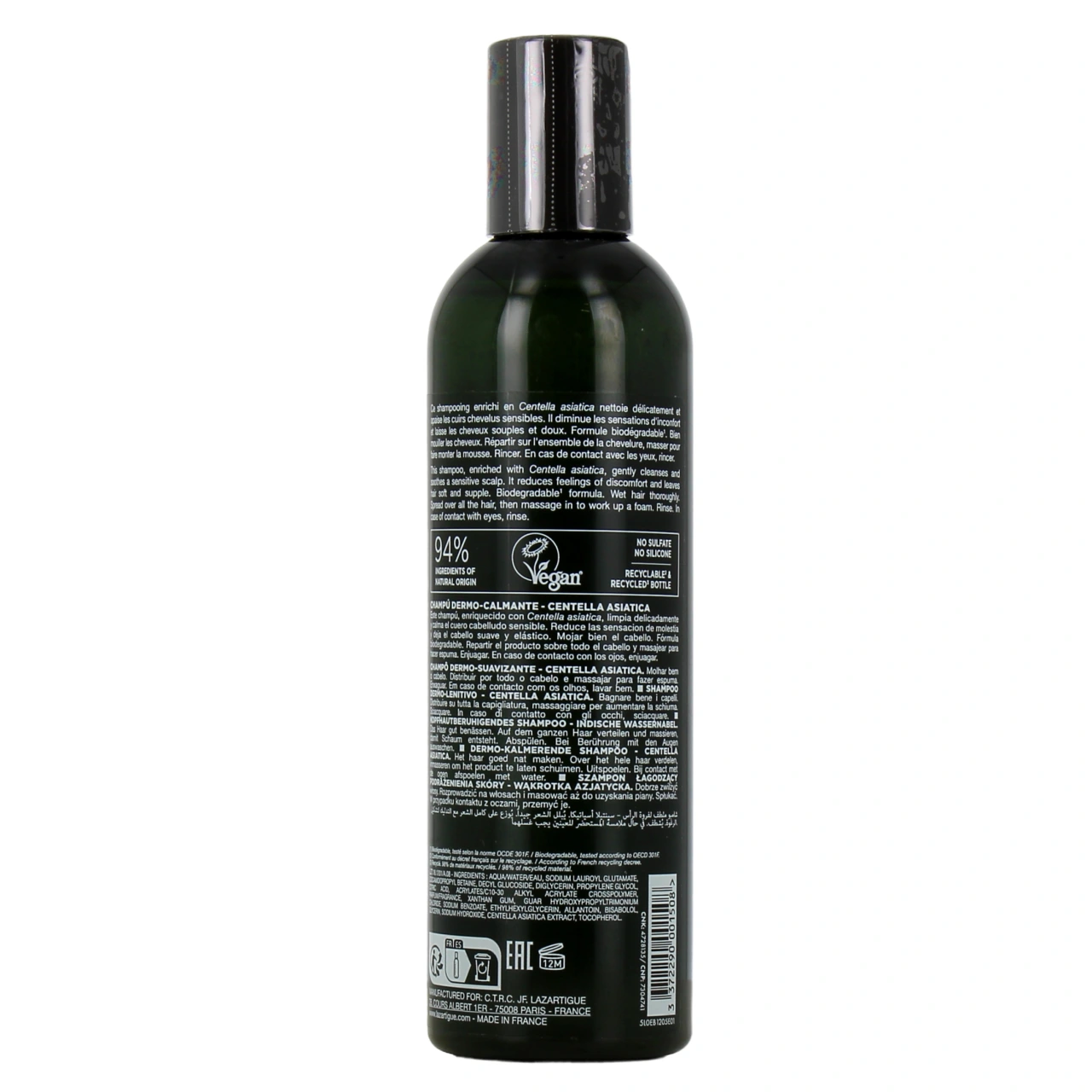 Lazartigue Cica-Calm Shampooing Dermo-Apaisant - Vue 3