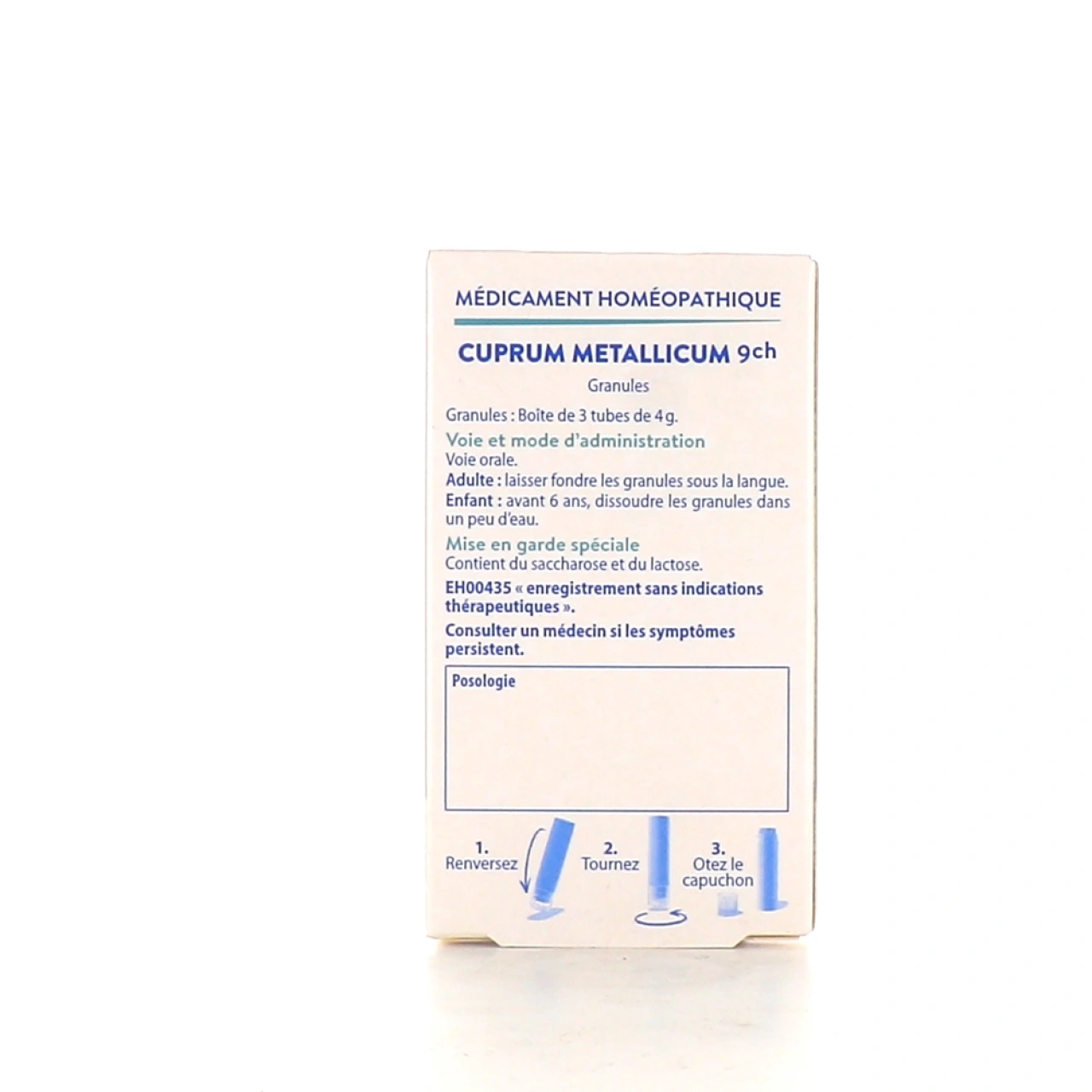 Boiron Cuprum metallicum granules - Vue 5