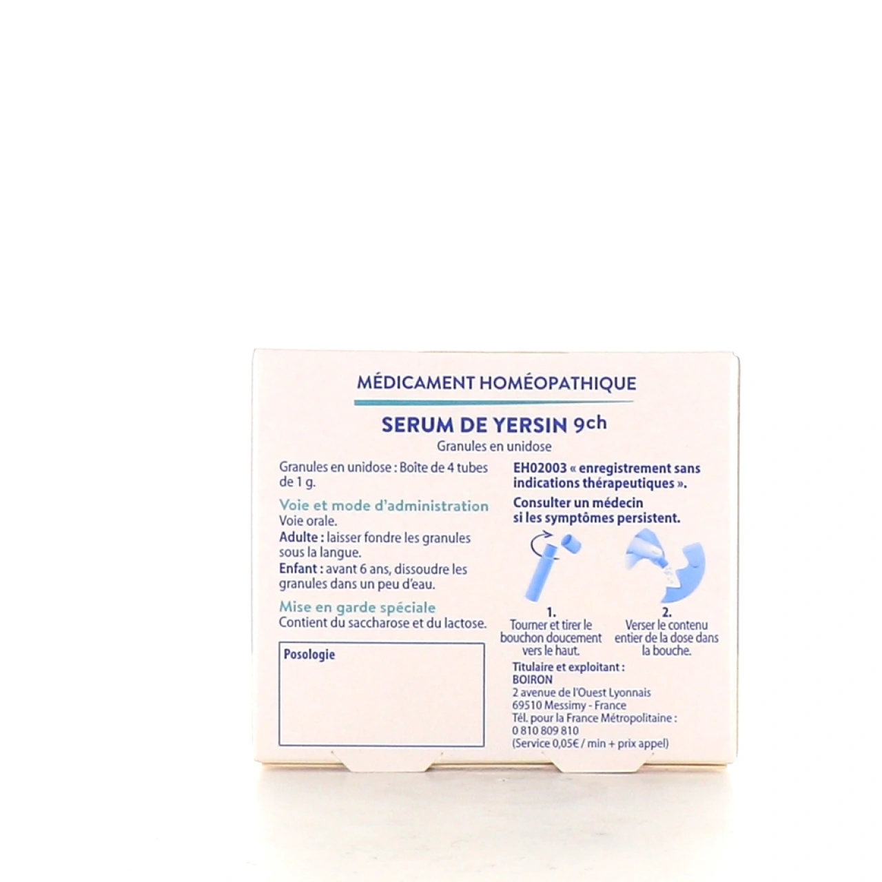 Boiron Serum de Yersin dose - Vue 6
