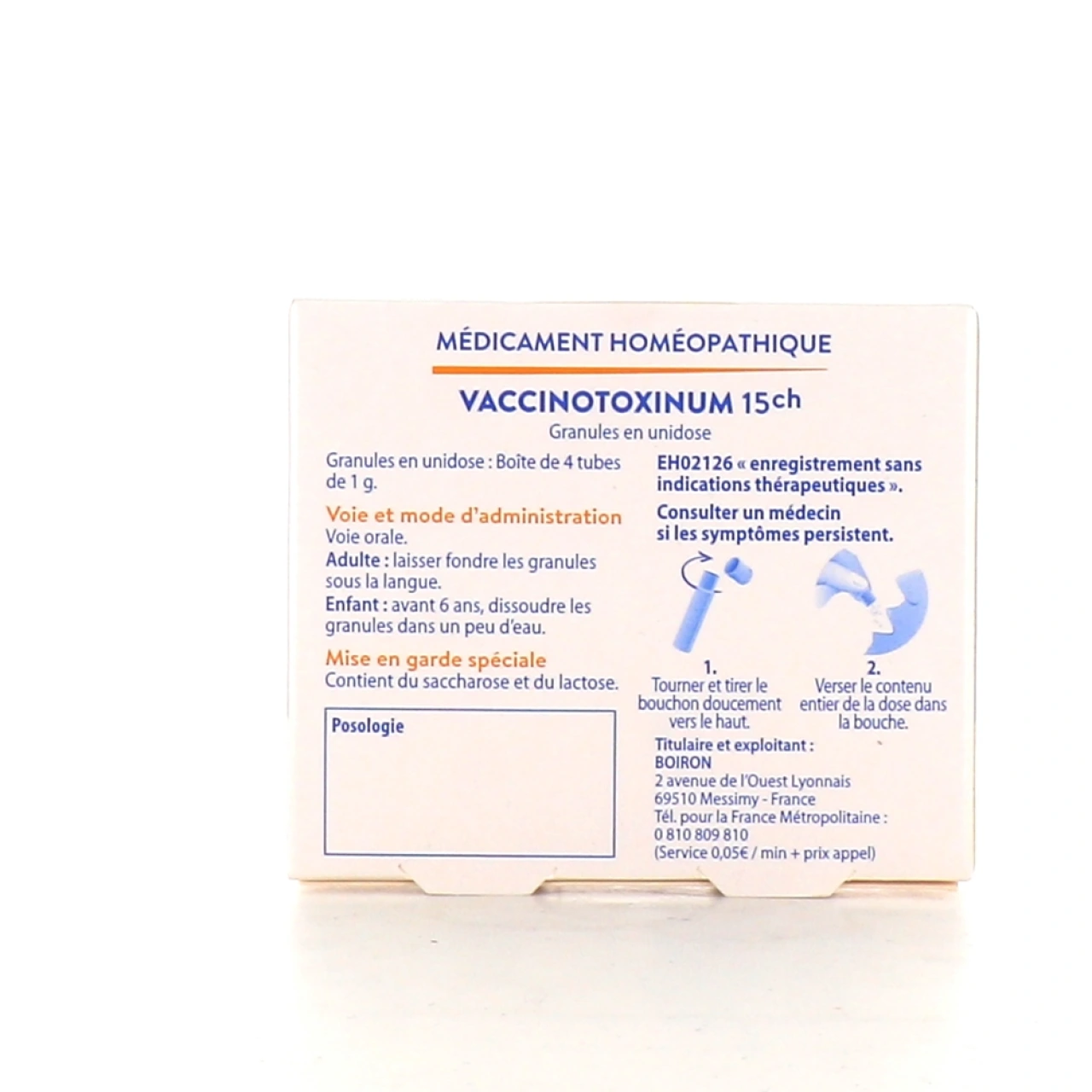 Boiron Vaccinotoxinum dose - Vue 5