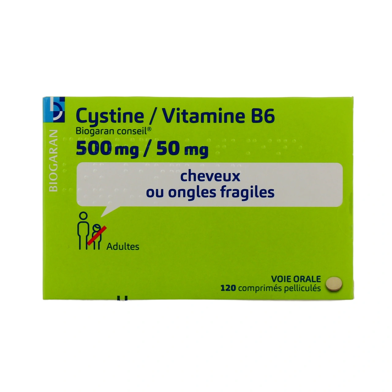 Cystine Vitamine B6 Biogaran - Vue 2