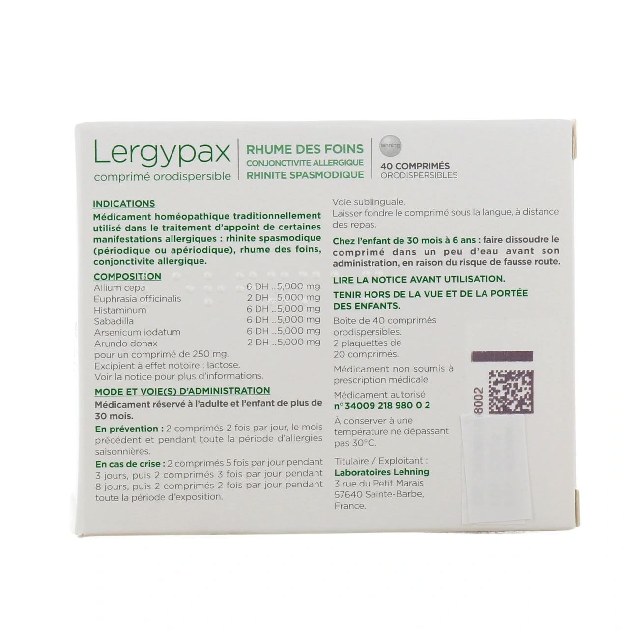 Lehning Lergypax - Vue 3