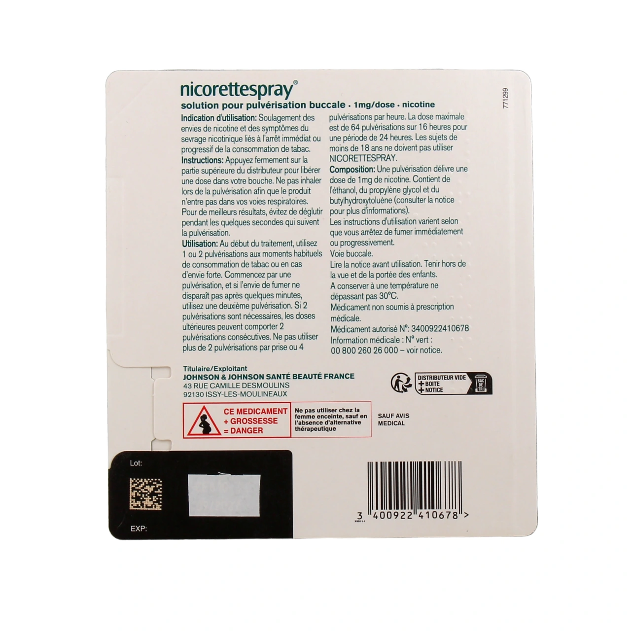 Nicorette Spray - Vue 5