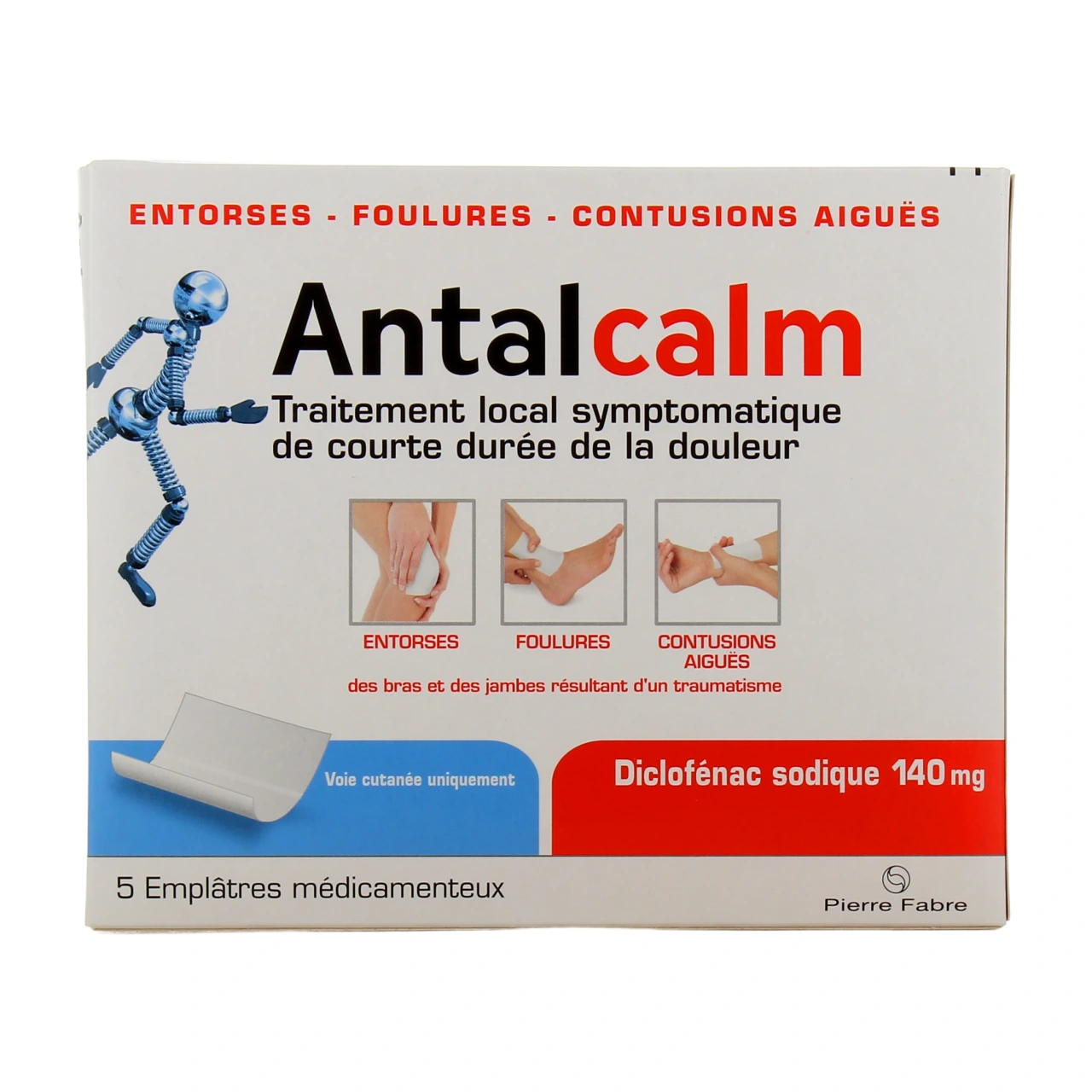 Antalcalm Emplâtres 140mg - Vue 2