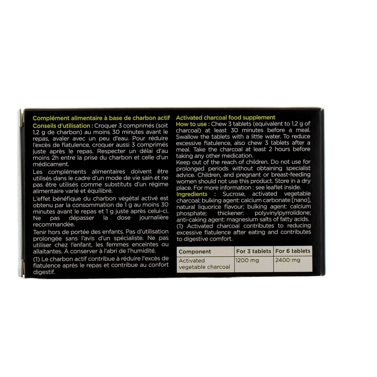 Carbophos Charbon Végétal Activé - Vue 3