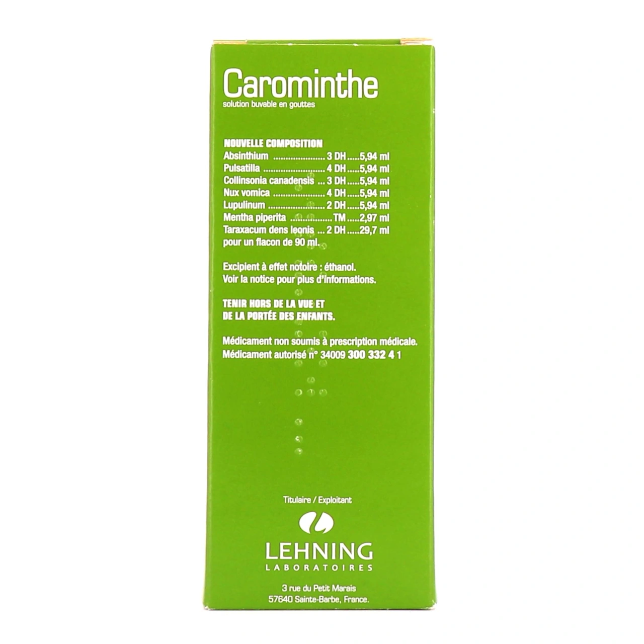 Lehning Carominthe Solution buvable en gouttes - Vue 6
