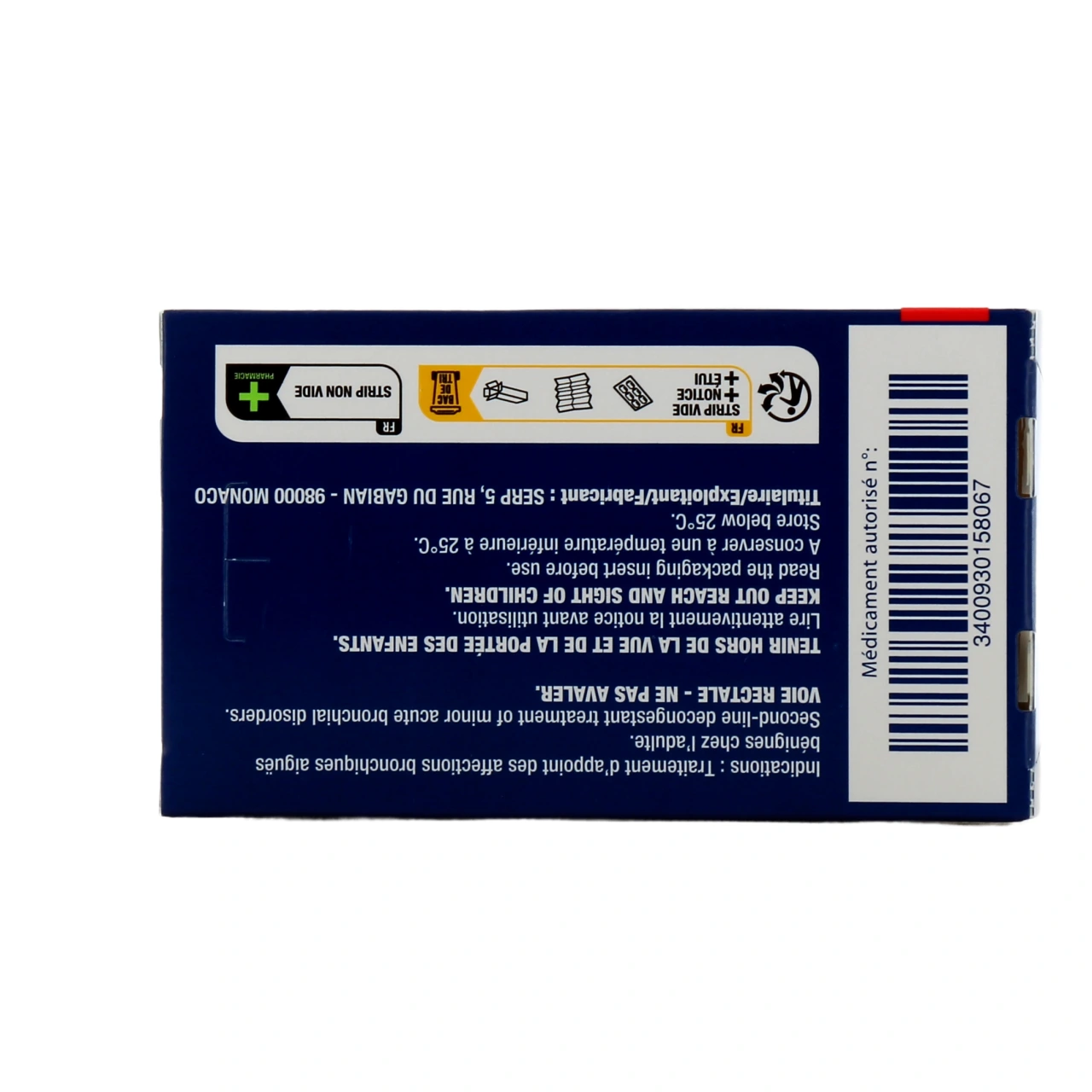 Bronchodermine Suppositoires - Vue 3