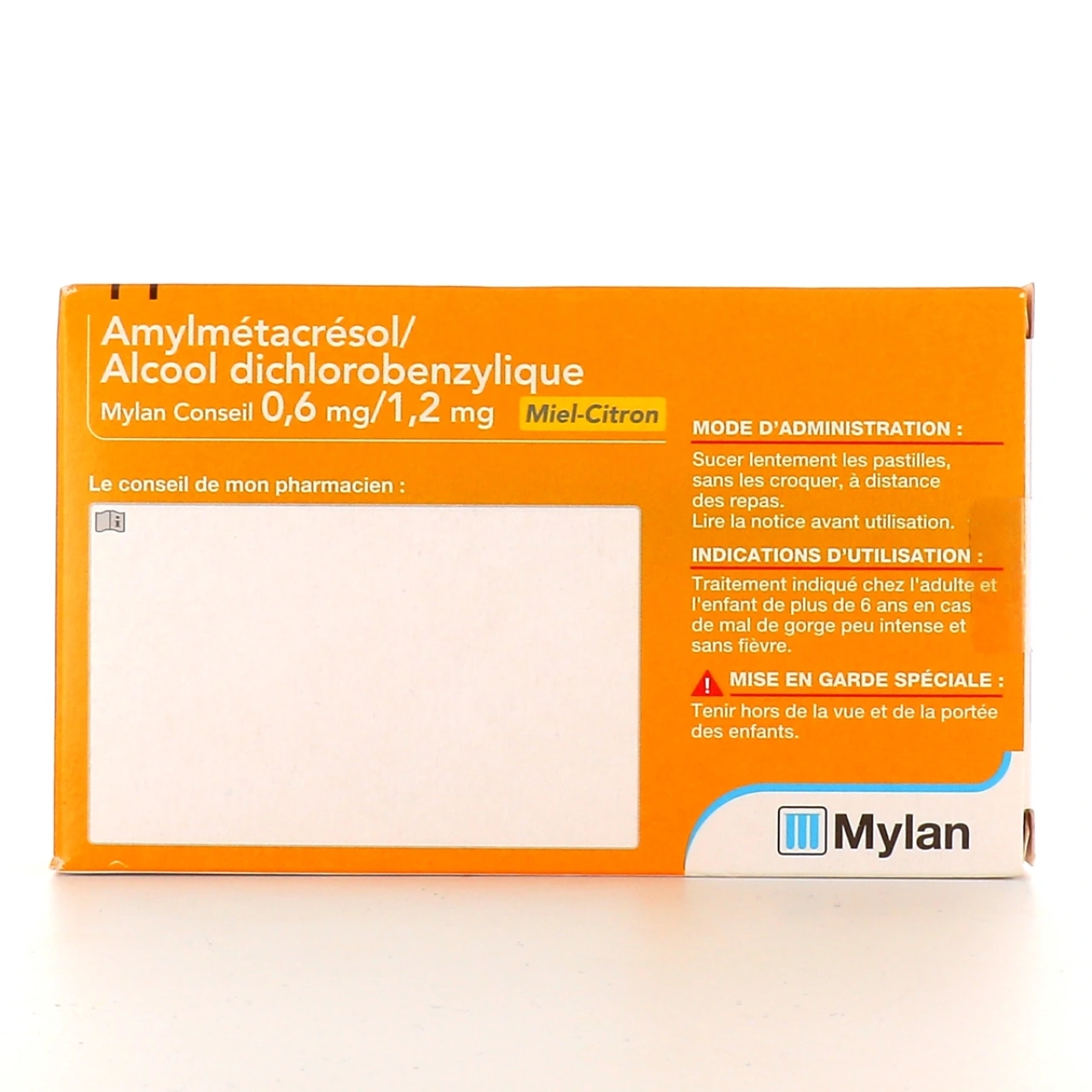 Amylmetacresol / Alcool dichlorobenzylique - Vue 5