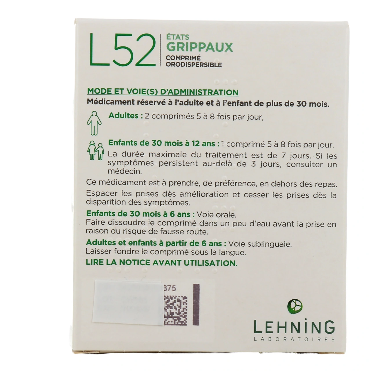 Lehning L52 Etats Grippaux - Vue 6