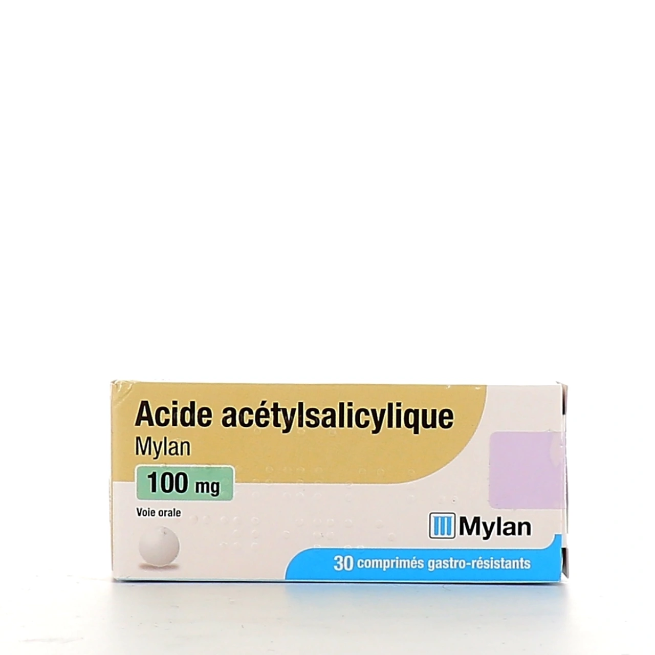 Acide Acétylsalicylique Mylan 100 mg - Mylan
