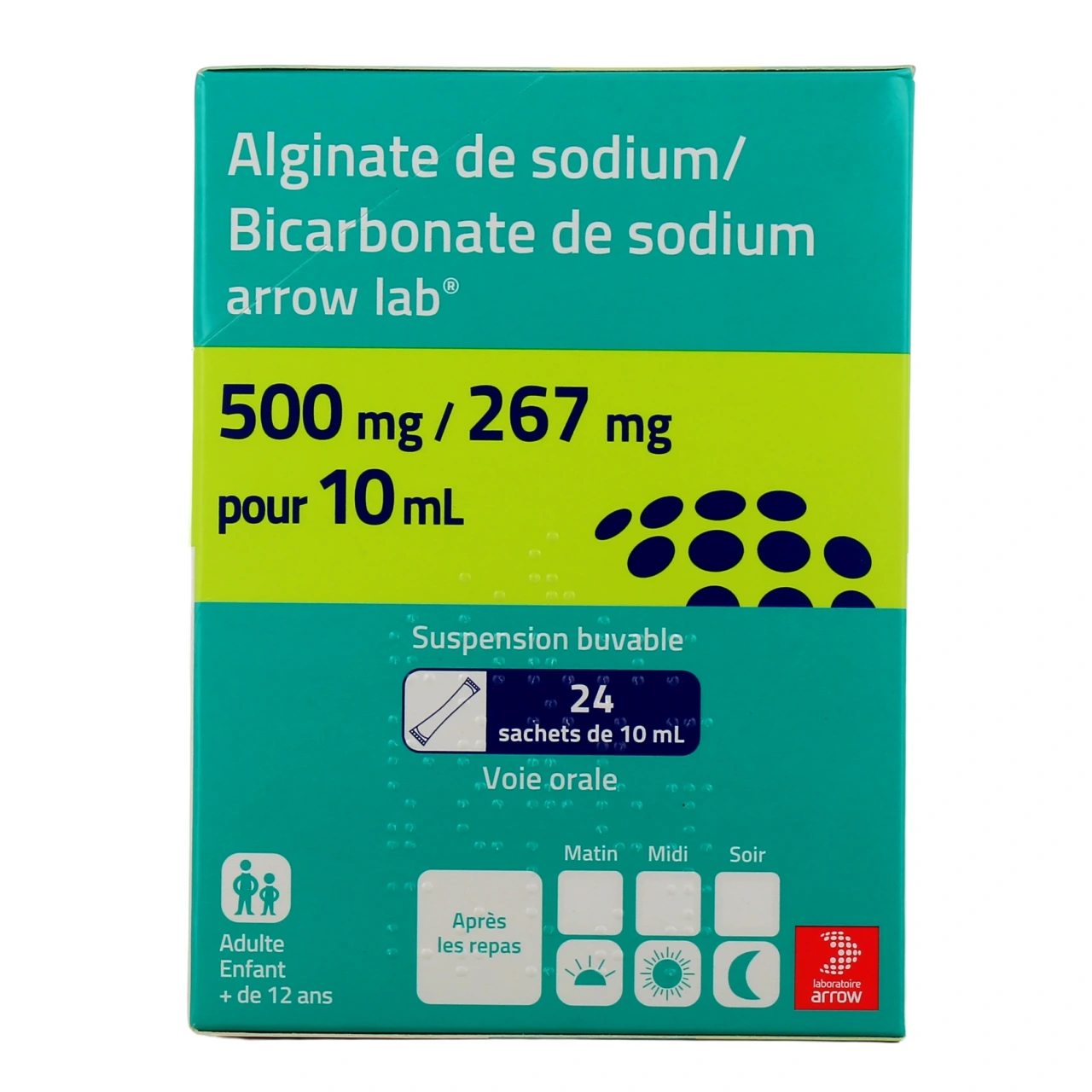 Alginate de Sodium Bicarbonate de Sodium - Vue 10