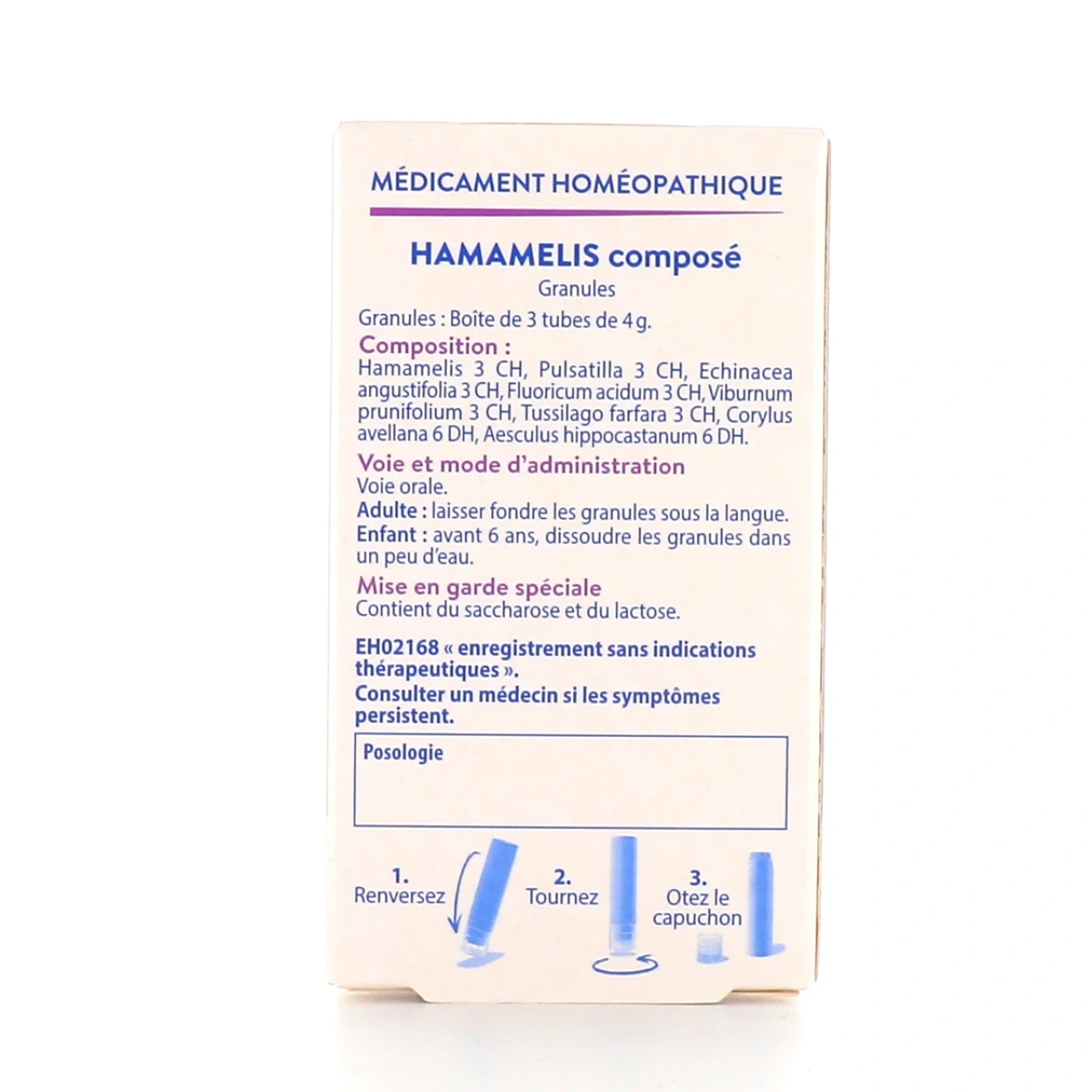 Boiron Hamamelis composé granules - Vue 2