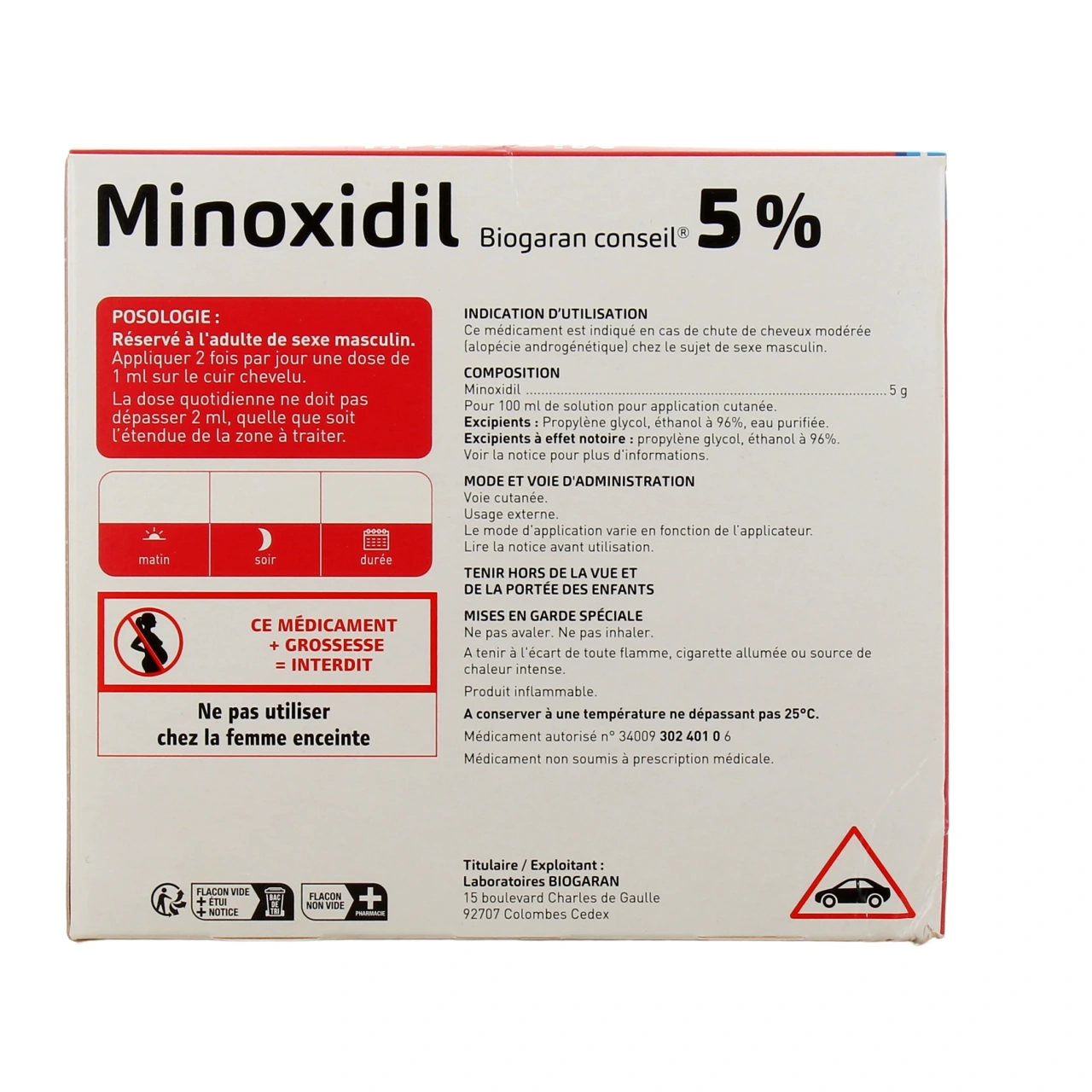 Minoxidil 5% - Vue 13