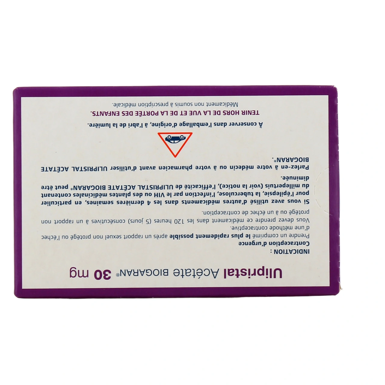 Ulipristal Acétate - Vue 3