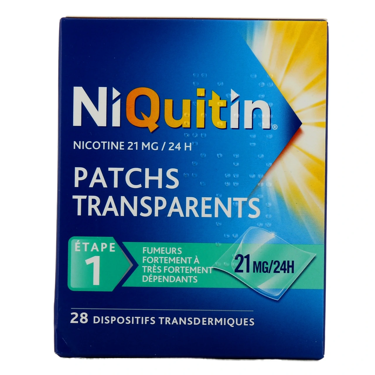 Niquitin patchs 21 mg/24h - Vue 2