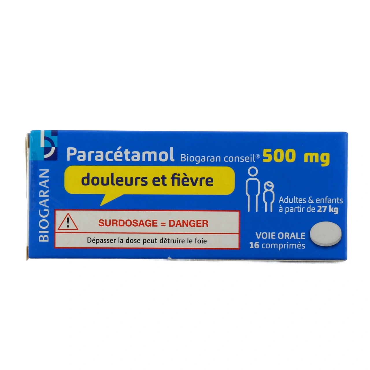 Paracétamol 500mg - Vue 2