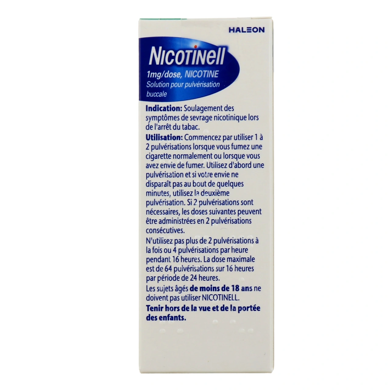Nicotinell Spray - Vue 3