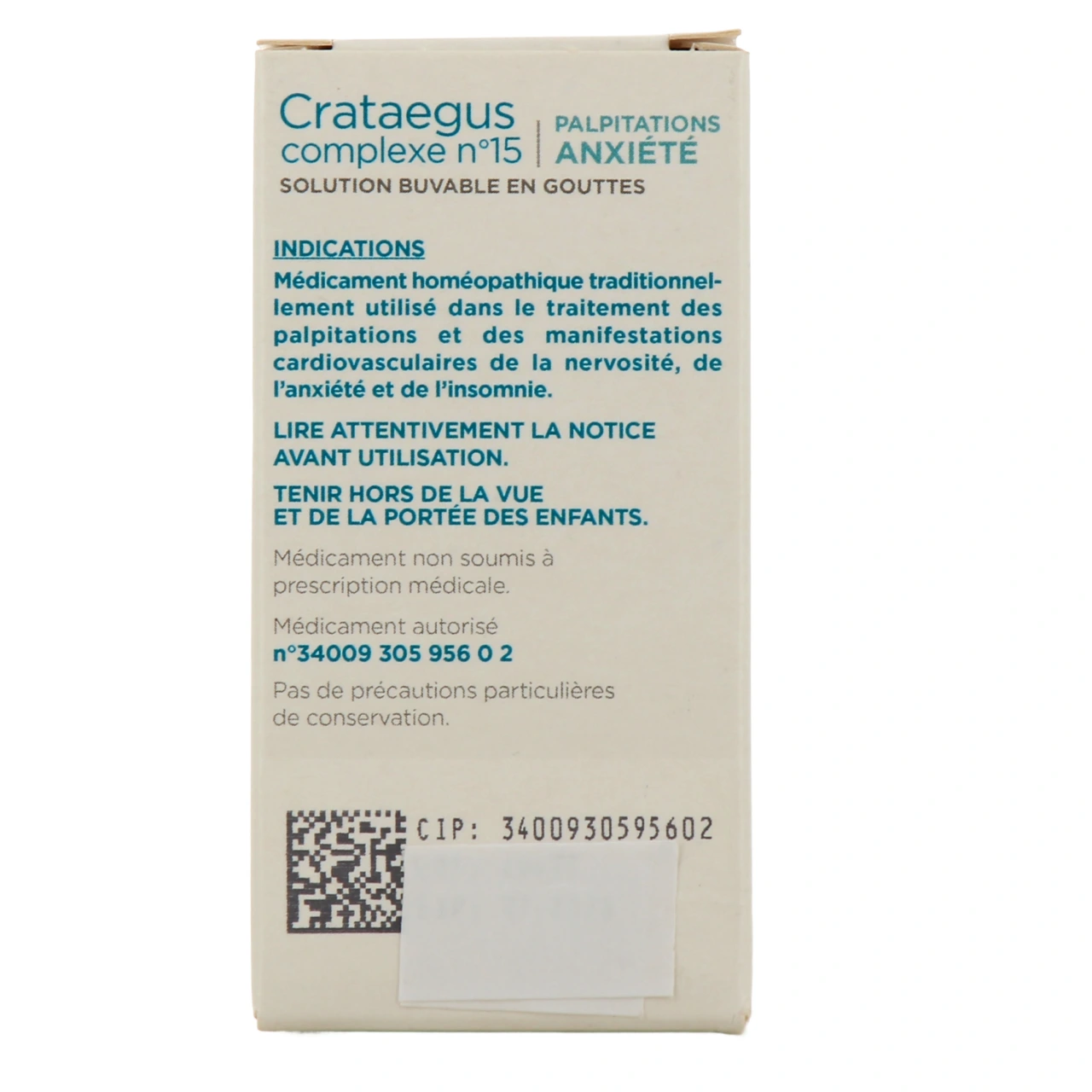 Lehning Crataegus Complexe 15 Solution Buvable - Vue 3