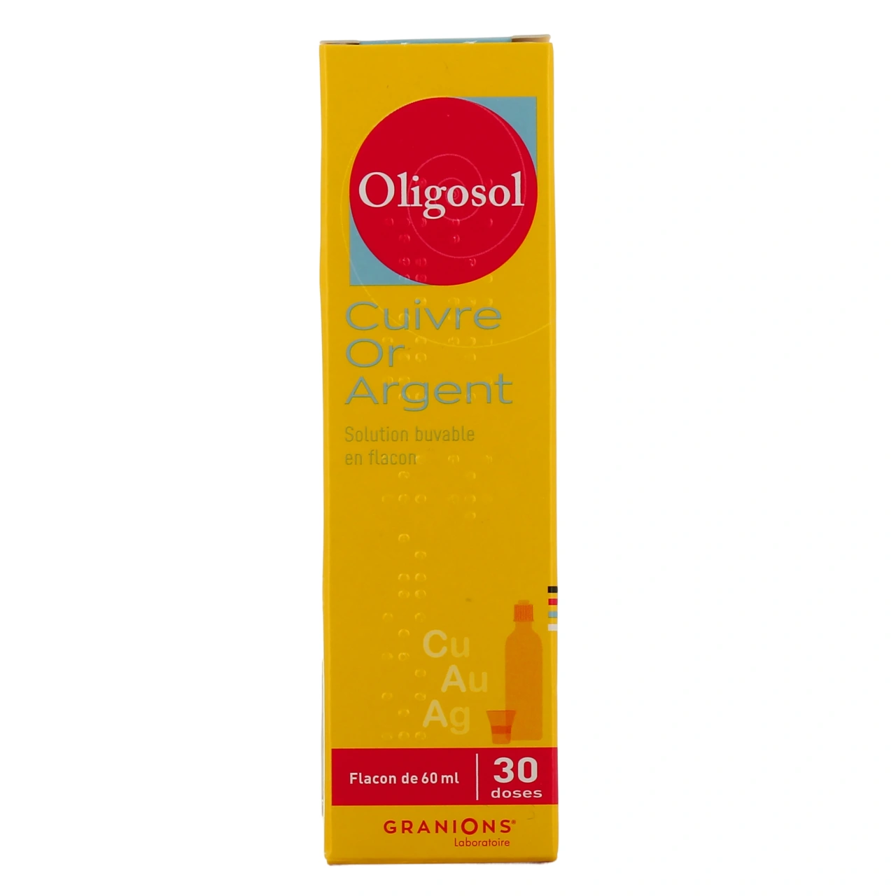 Oligosol Cuivre Or Argent - Vue 2