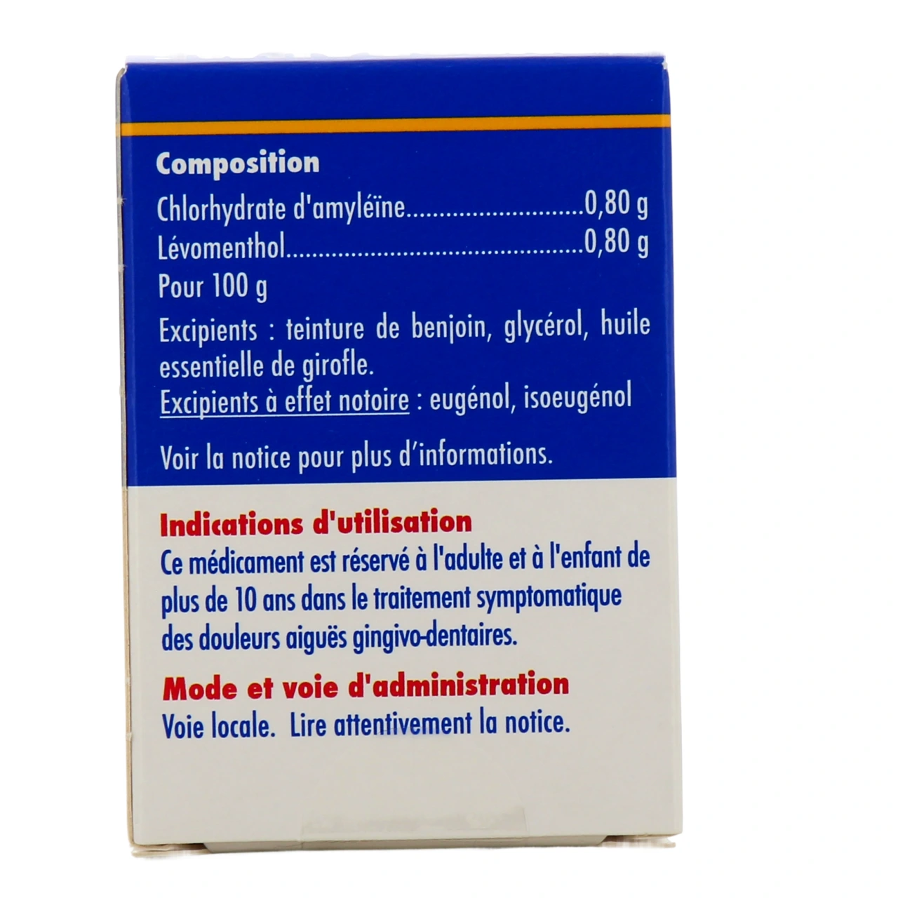 Dentobaume Solution Gingivale - Vue 3