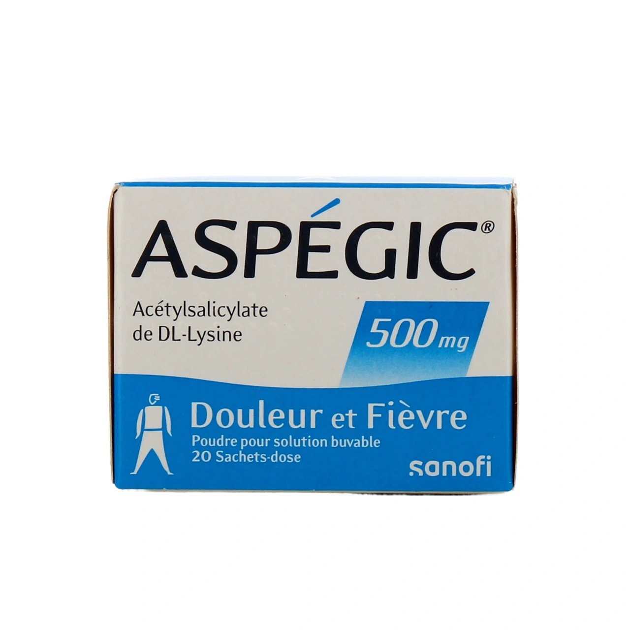 Aspégic 500 mg - Vue 2