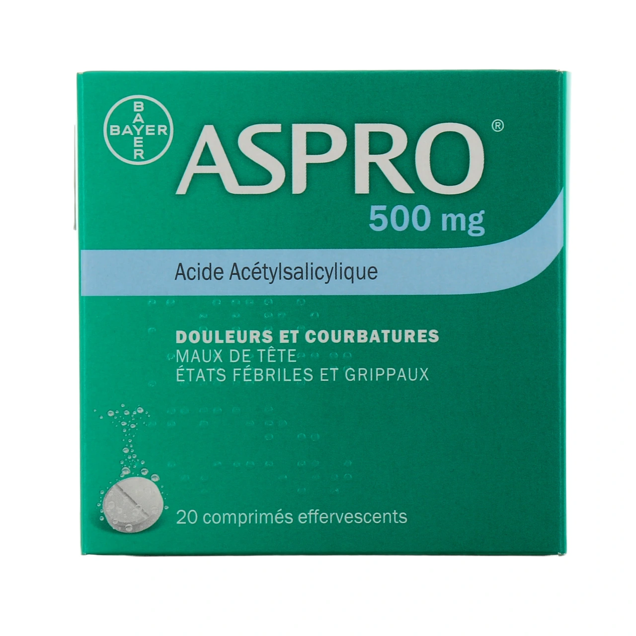 Aspro 500 mg - Vue 2
