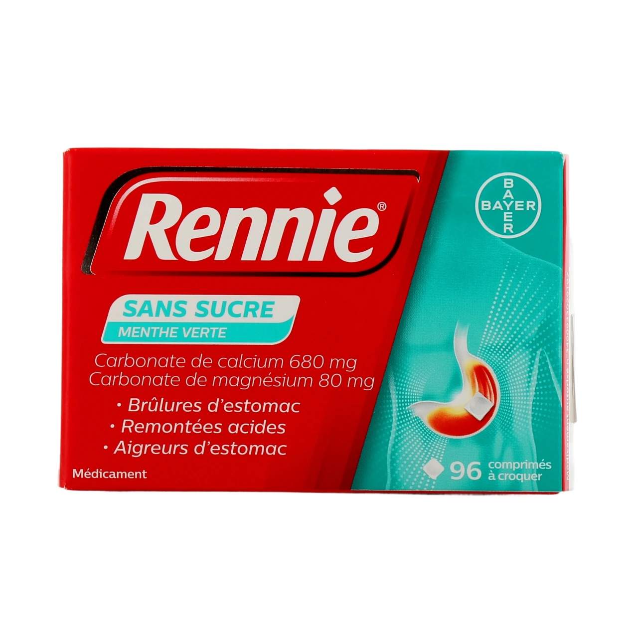 Rennie - Remontées acides et brûlures d'estomac - Vue 7