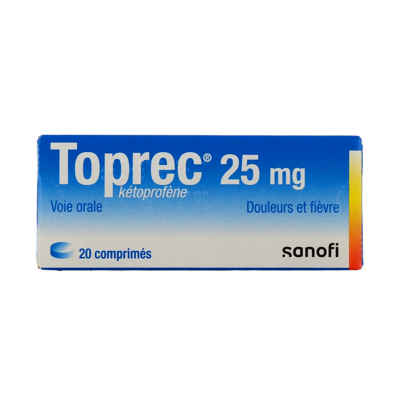 Toprec 25mg - Vue 2