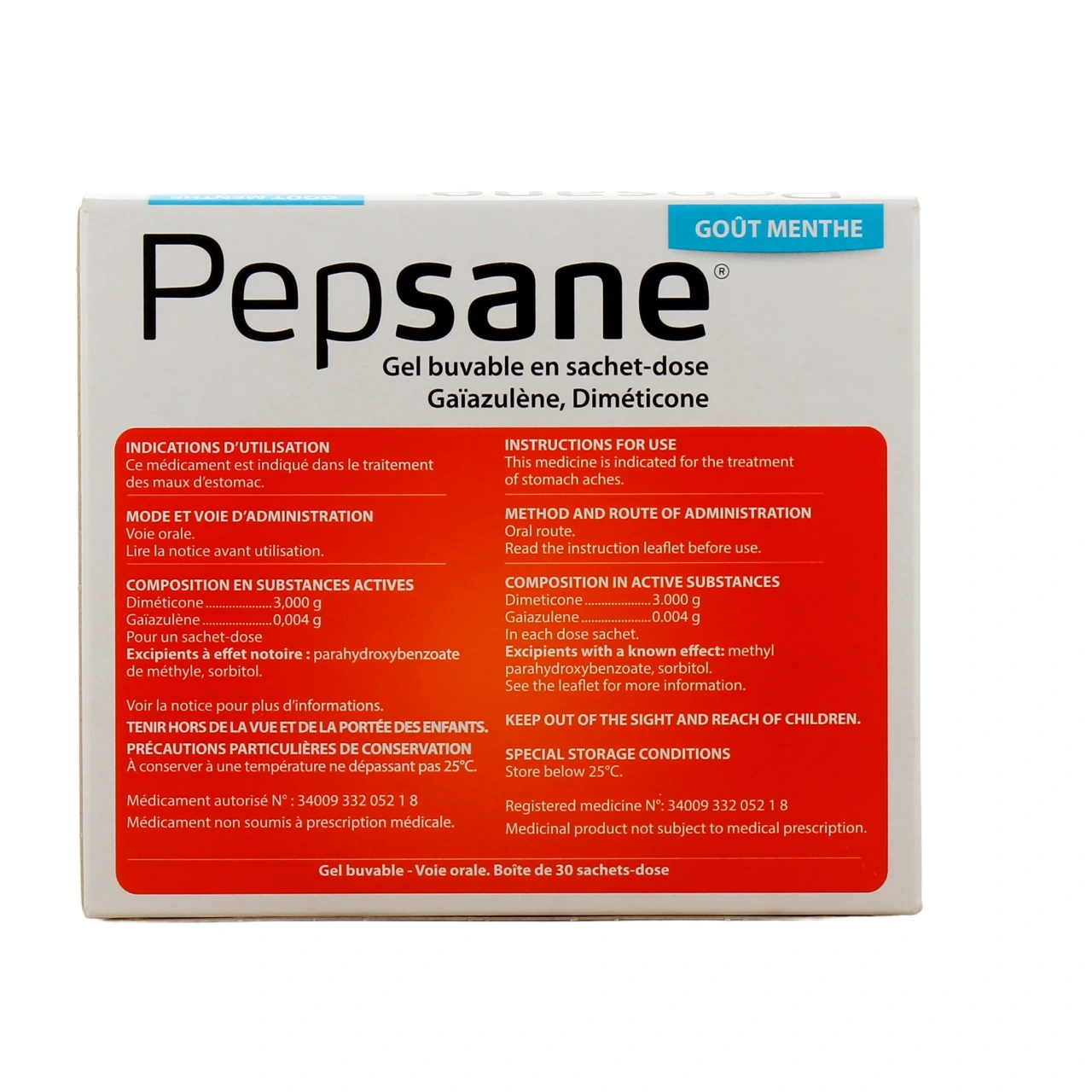 Pepsane Gel Buvable Menthe - Vue 6