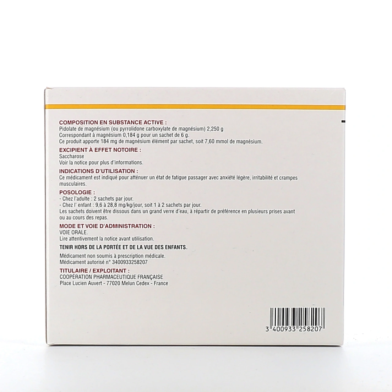Mag 2 sachets - Vue 2