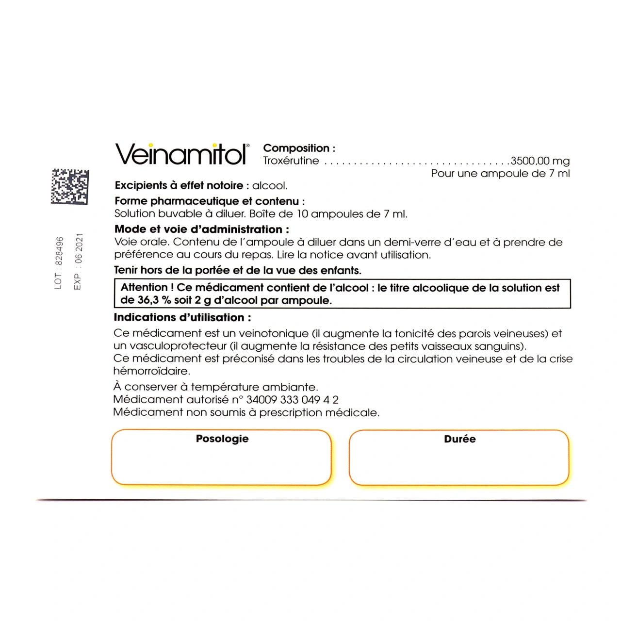 Veinamitol - Vue 2