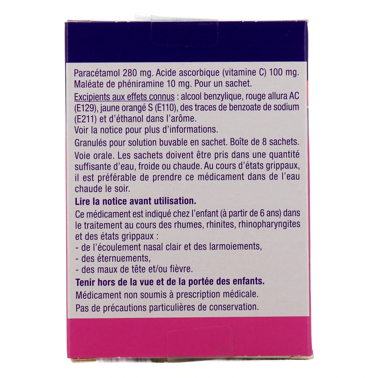 Fervex Enfant - Vue 3