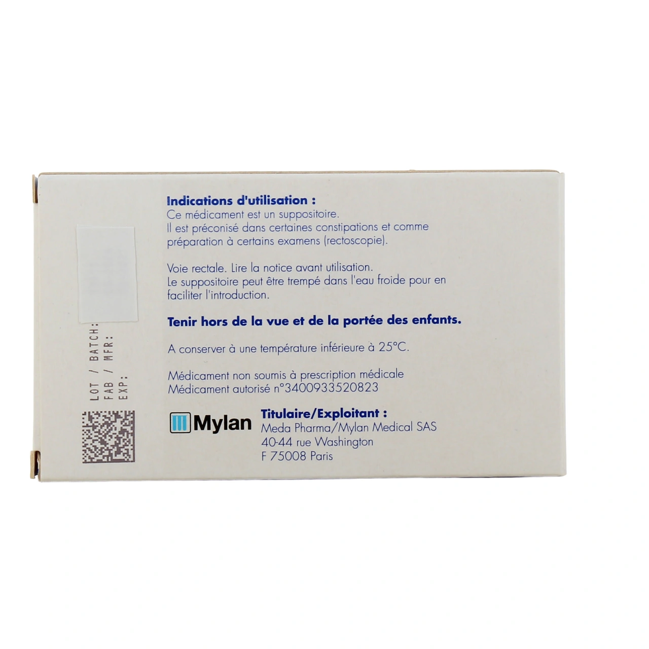 Rectopanbiline Adultes - Vue 3