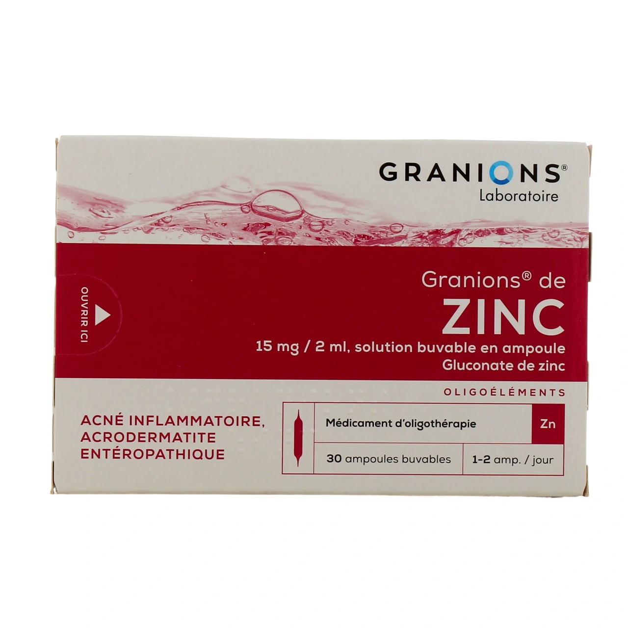 Granions de zinc - Vue 2