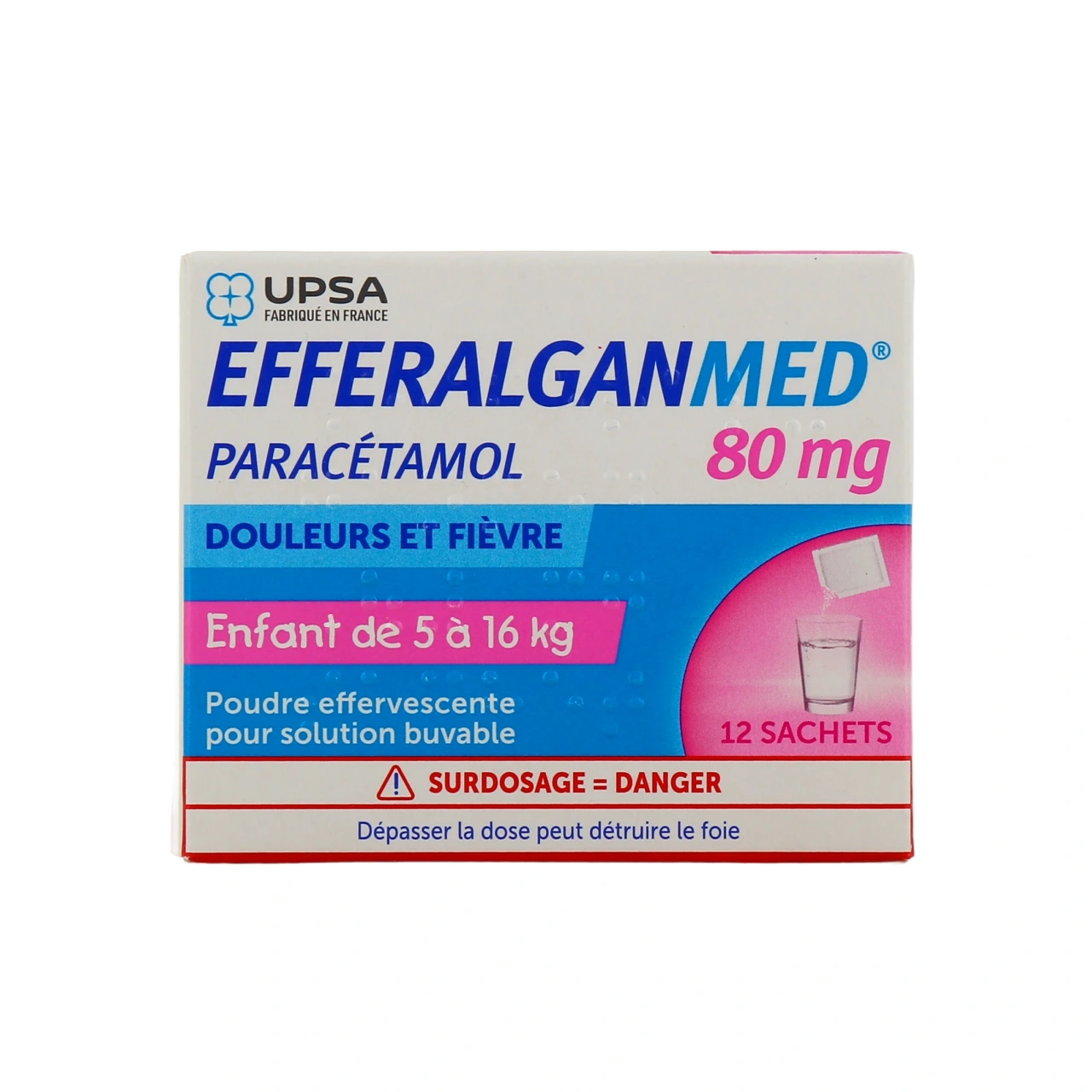 EfferalganMed 80 mg - Vue 2