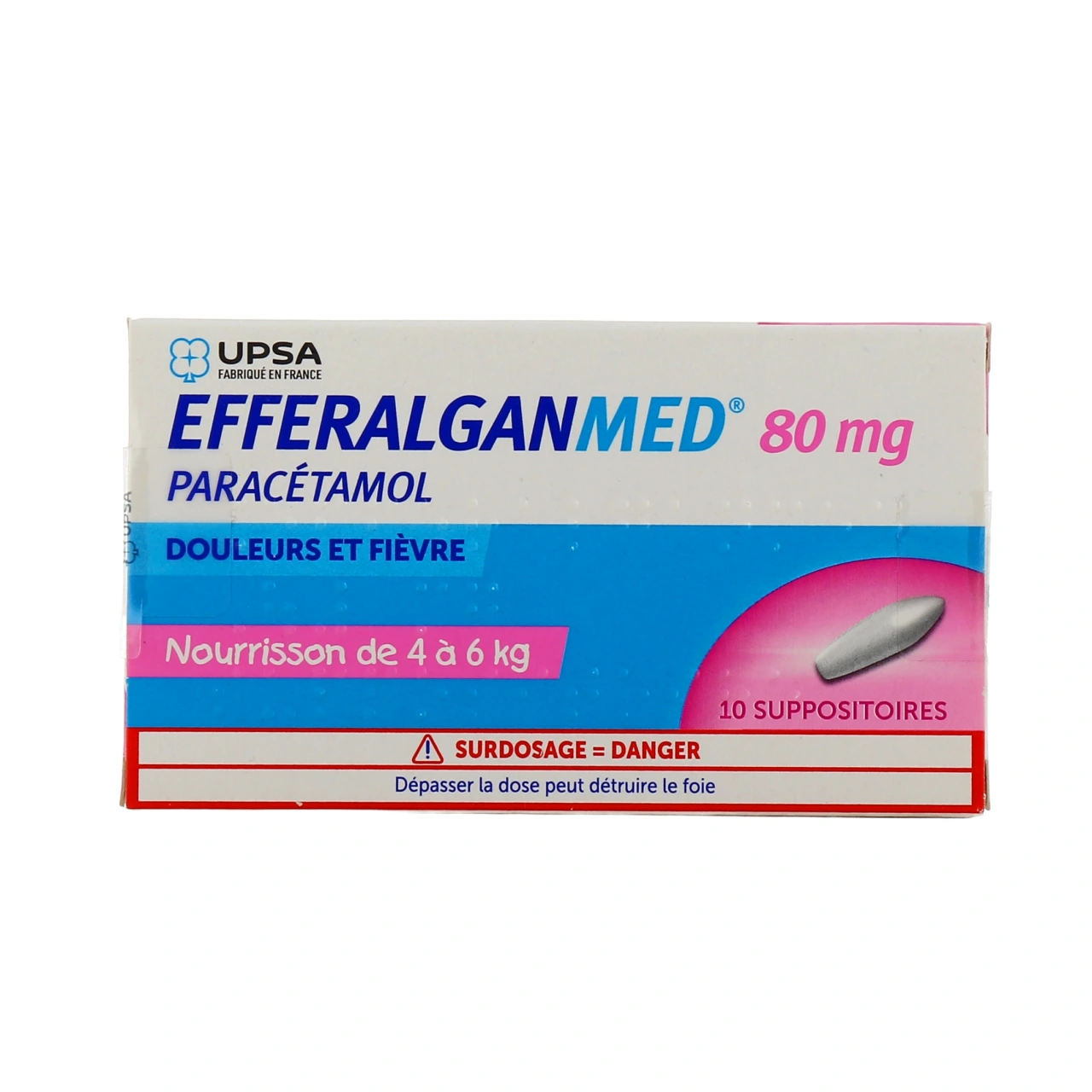 EfferalganMed 80 mg - Vue 5