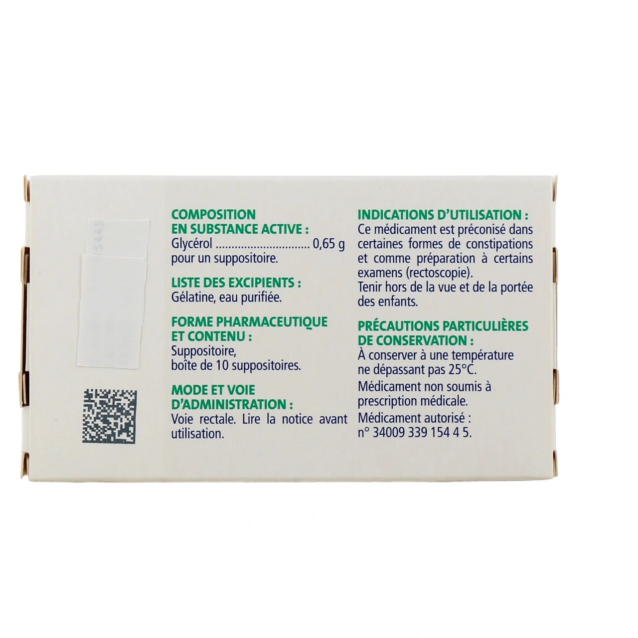 Gifrer Suppositoires à la Glycérine - Vue 14