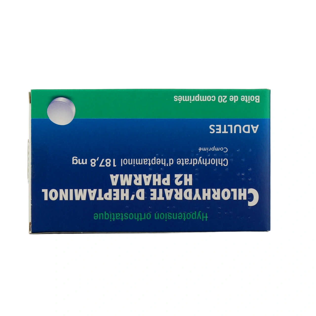 Chlorhydrate d'heptaminol 187,8 mg - Vue 3