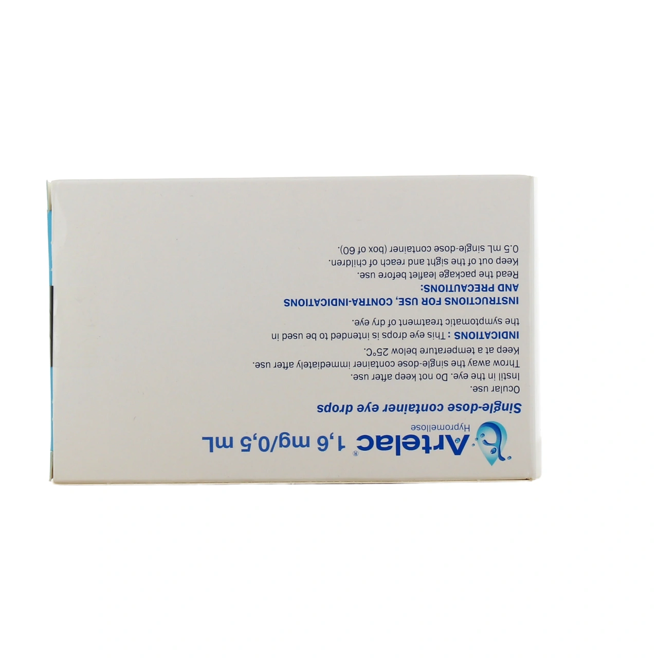 Artelac Collyre 1,6 mg / 0,5 ml - Vue 3