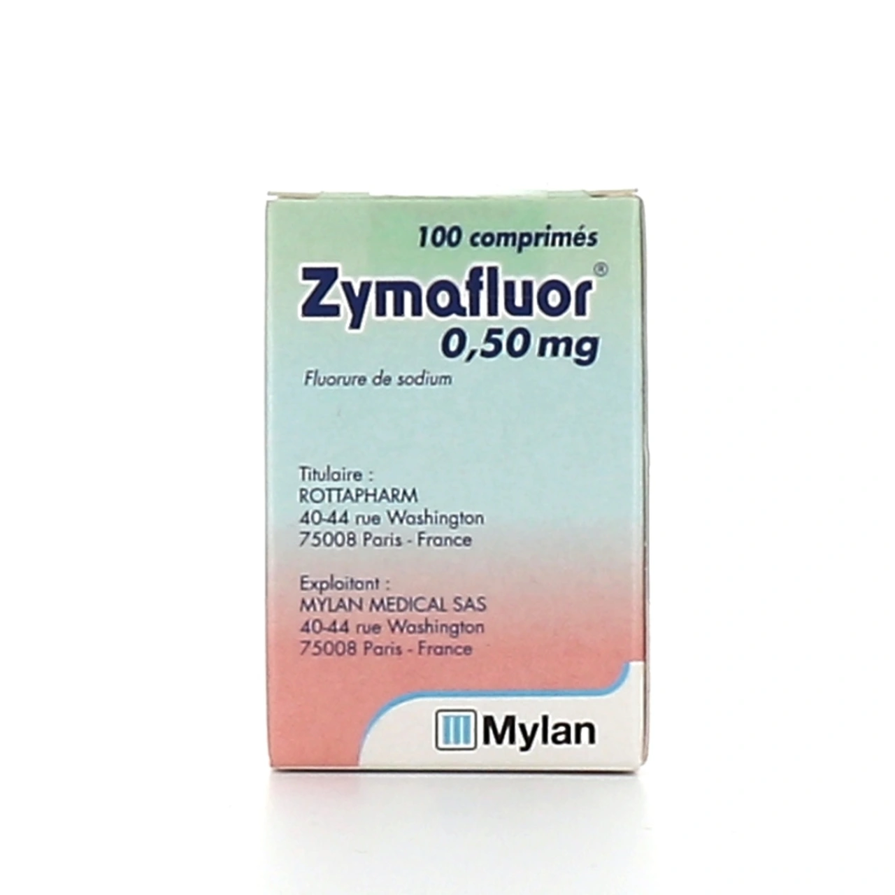 Zymafluor 0,50mg - Vue 2