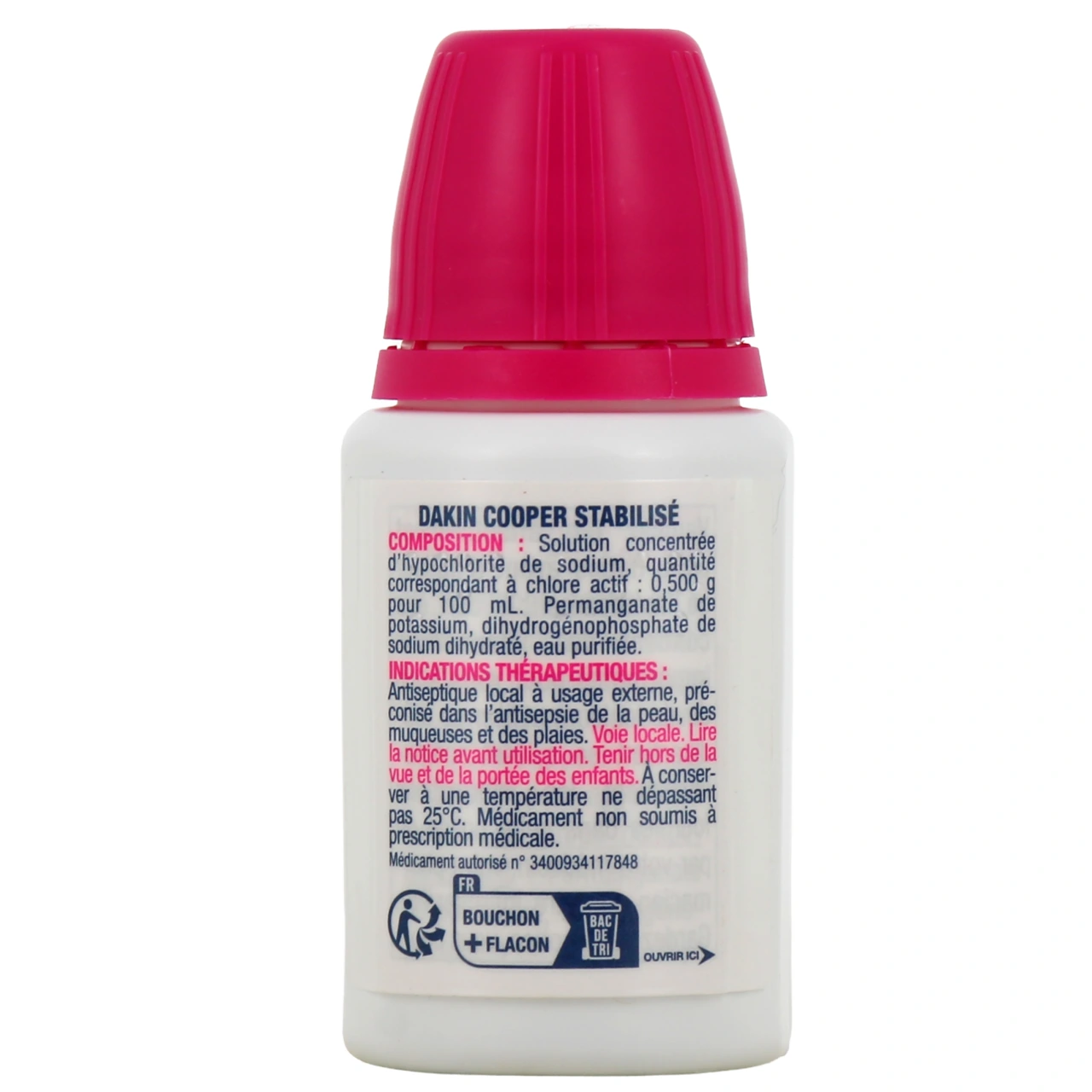 Dakin Stabilisé Solution Antiseptique - Vue 3