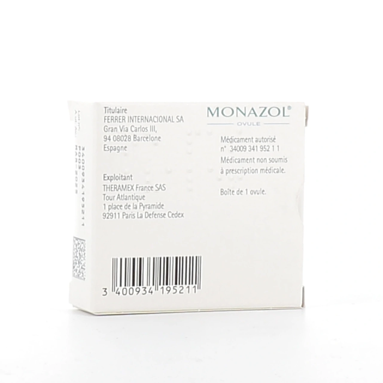 Monazol ovule - Vue 2