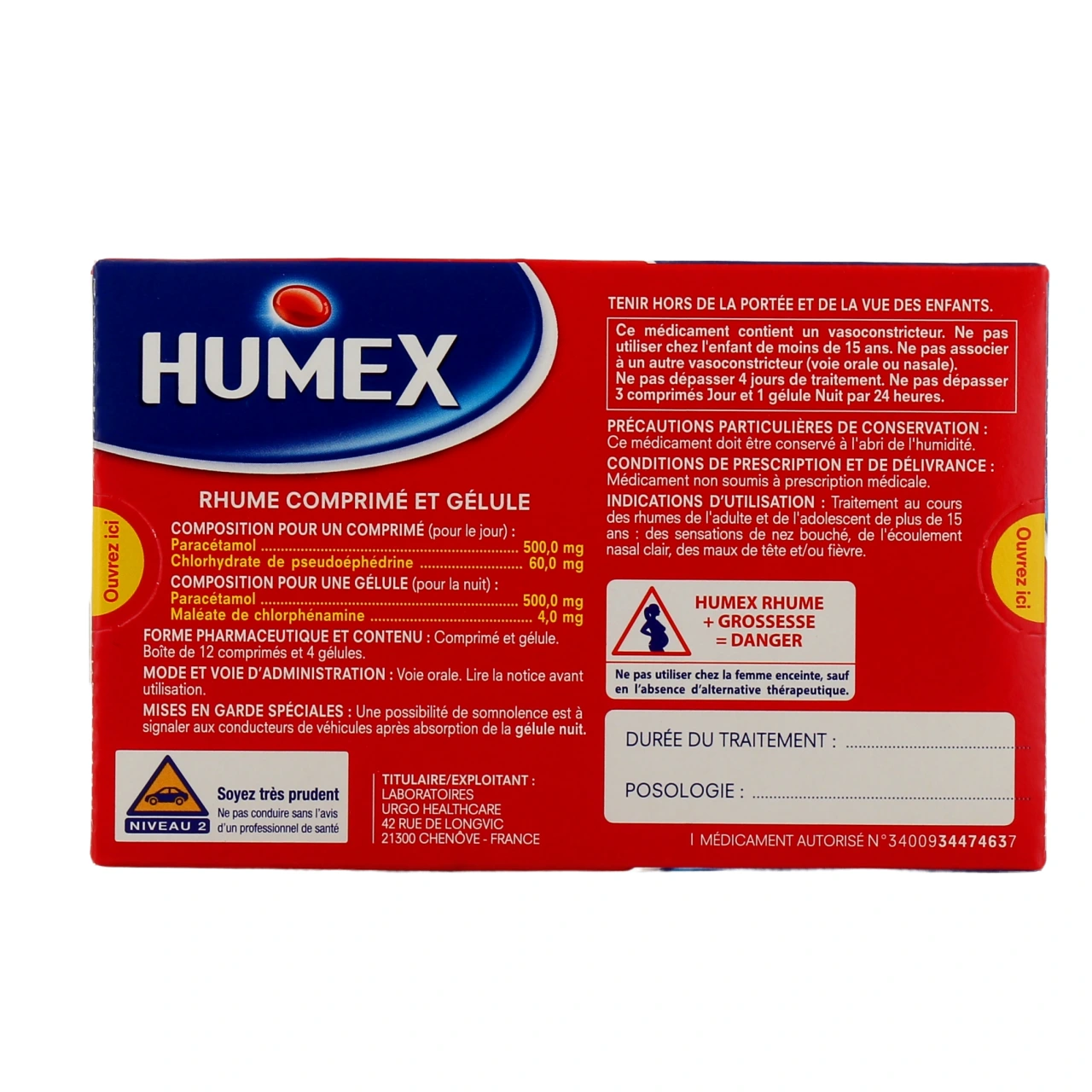 Humex Rhume - Vue 3
