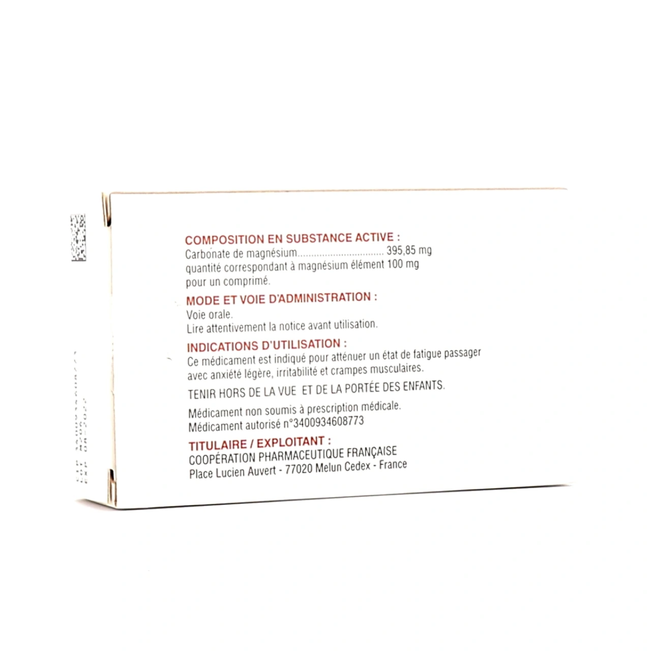 Mag 2 100mg comprimés - Vue 4