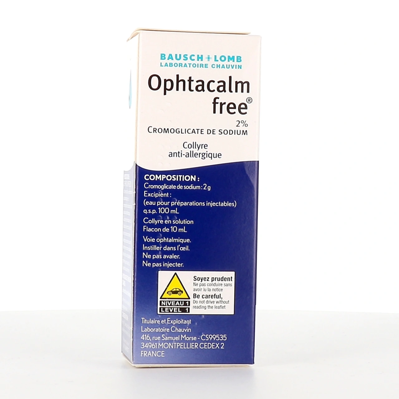 Ophtacalm Free 2% Collyre Anti-Allergique - Vue 5