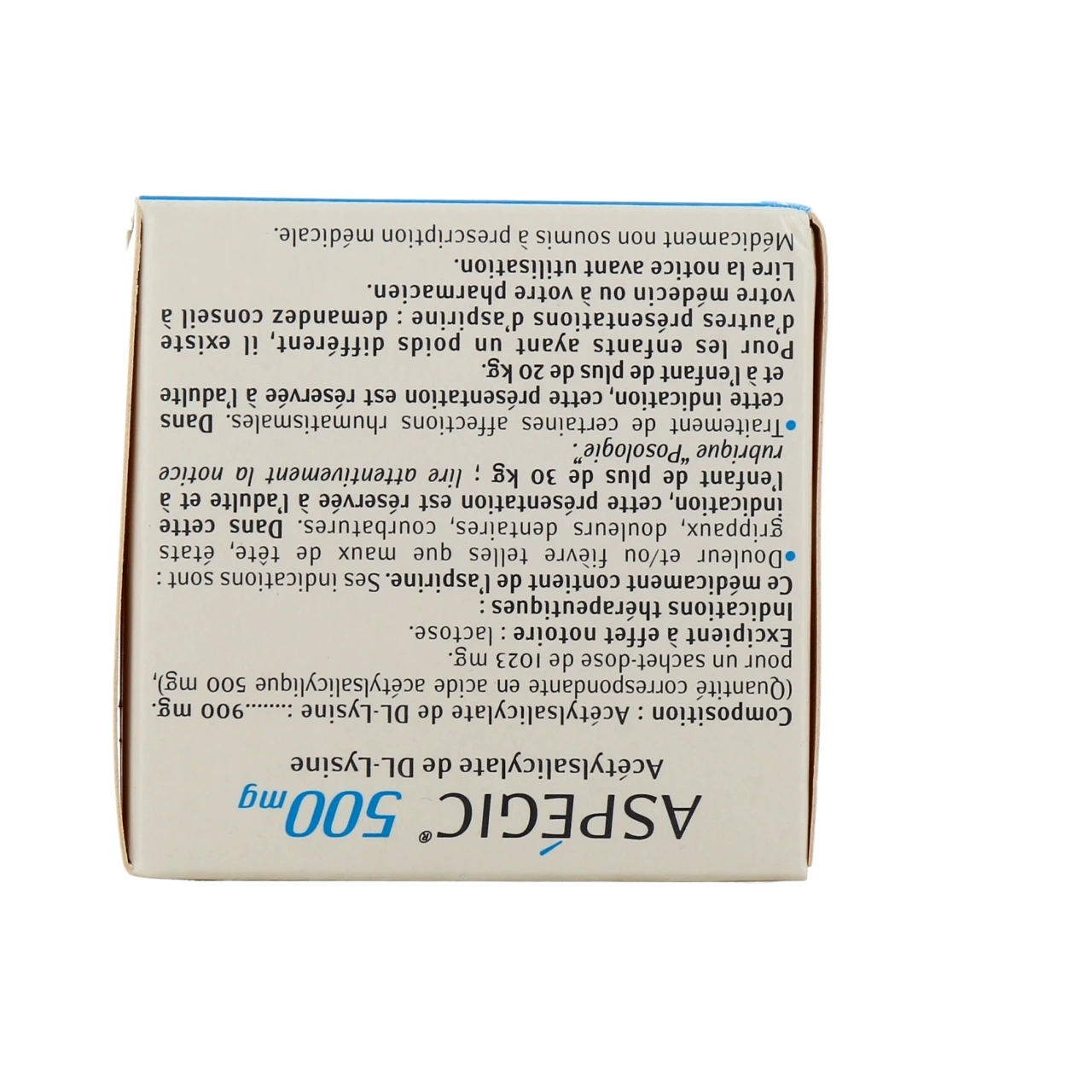 Aspégic 500 mg - Vue 6
