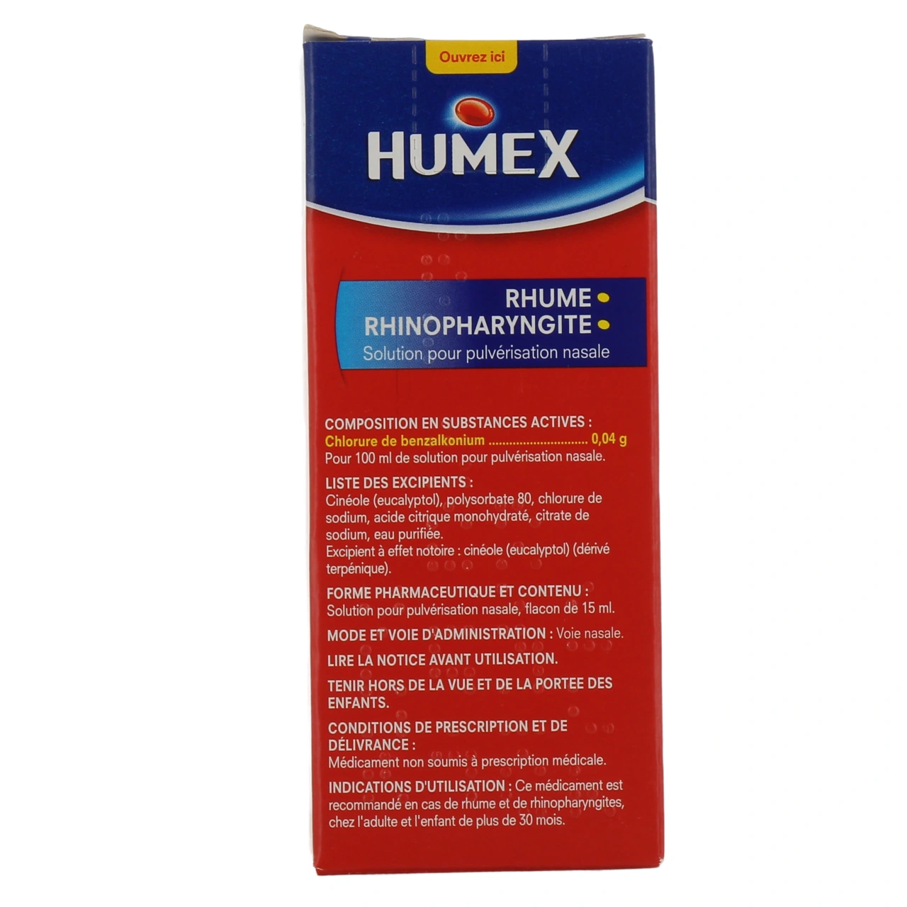 Humex Rhume Solution Nasale - Vue 3