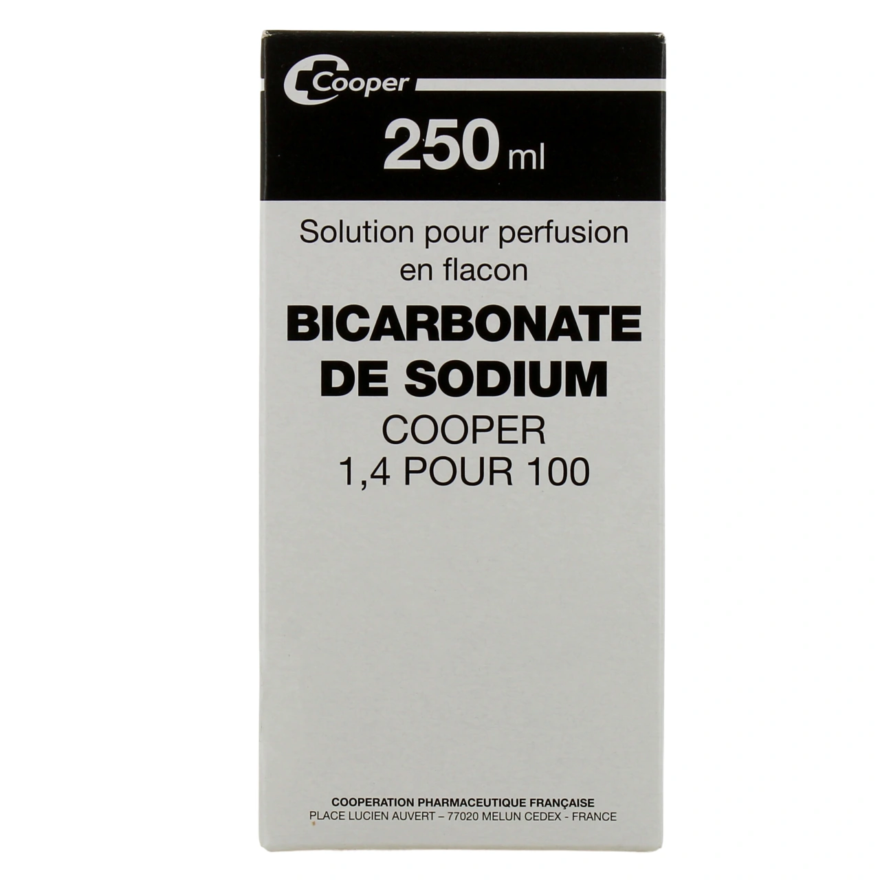 Bicarbonate de Sodium Cooper 1,4 % Solution pour Perfusion - Vue 3