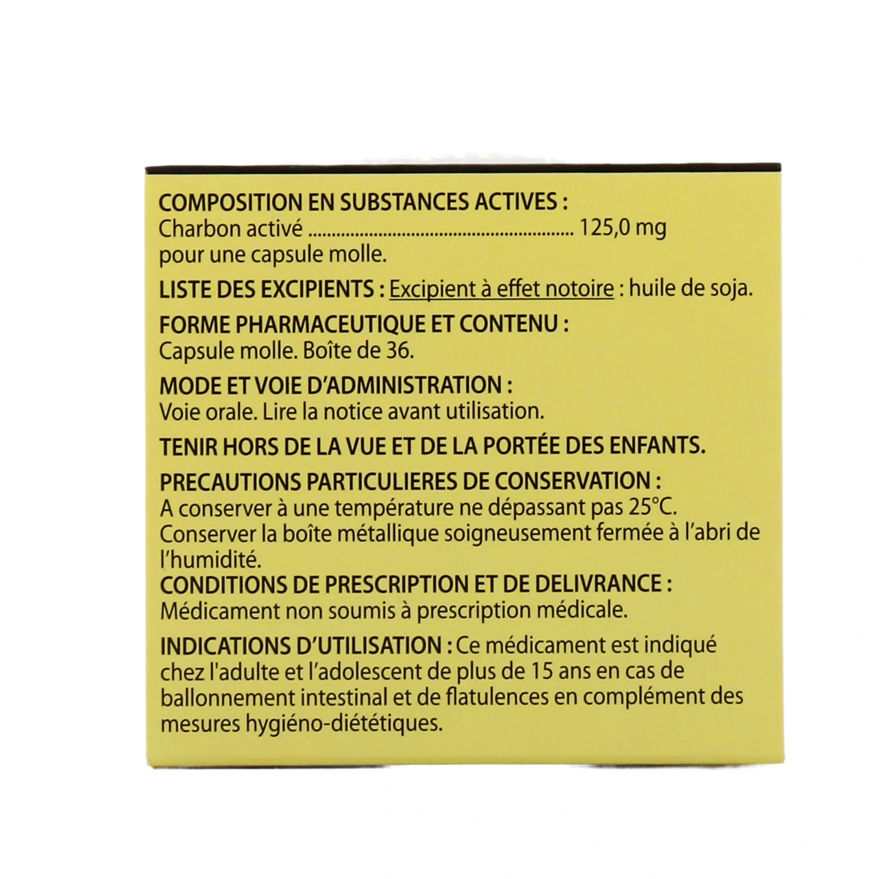 Charbon de Belloc capsules - Vue 3