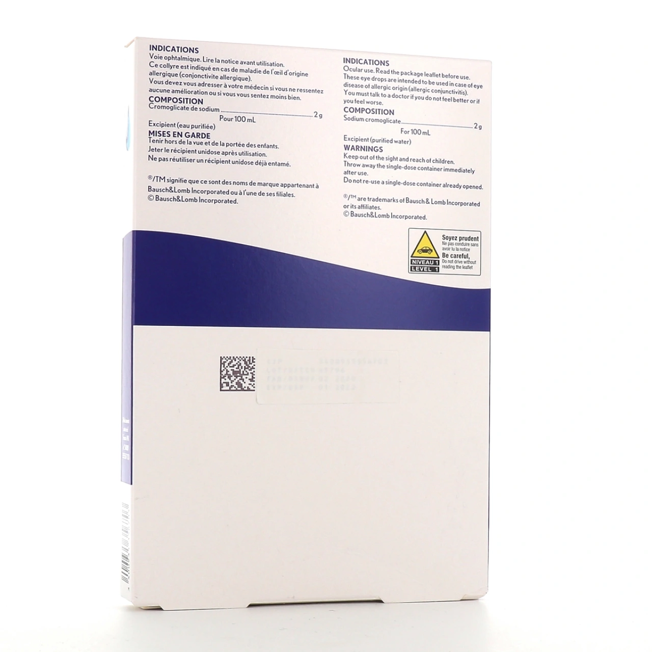 Ophtacalm 2% Collyre Anti-allergique - Vue 5
